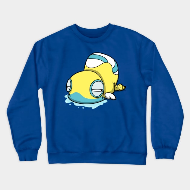 Drooly Snake Slug thing Crewneck Sweatshirt by Aniforce